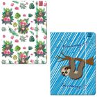 Bee-bee, teczka z gumką A4, BFF leniwce