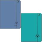 Bee-bee, teczka z gumką A4, Psy Koty, 1 szt.