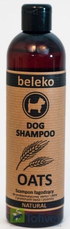 Beleko Oats, szampon łagodzący dla psów, 200 ml