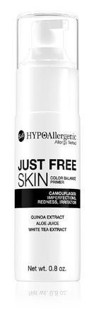 Bell Hypoallergenic, Just free skin color balance, baza pod makijaż łagodząca i wyrównująca koloryt, 25g