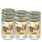 Belly welly, Standard, mokra karma dla kota z kurczakiem, 400g, 10 szt.