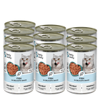 Belly welly, Standard, mokra karma dla kota z rybą, 400g, 10 szt.