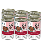 Belly welly, Standard, mokra karma dla psa z wołowiną, 400g, 10 szt.