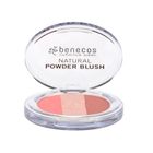 Benecos, Natural Trio Blush, naturalny, potrójny róż do policzków, Fall in Love, 5 g