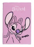 Beniamin, Lilo i Stitch, notes z pluszową okładką, A5, 80 kartek, linia, różowy
