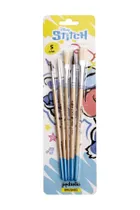 Beniamin, Lilo i Stitch, pędzelki z naturalnego włosia, 5 szt.