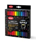 Beniamin, mazaki dwustronne, 2w1, 12 kolorów