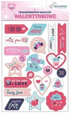 Beniamin, naklejki, walentynki, 63 elementy
