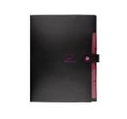 Beniamin, teczka plastikowa z 5 przegródkami A4, czarna, 1 szt.