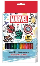 Beniamin, The Avengers, Jumbo, kredki ołówkowe trójkątne, 12 kolorów