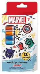 Beniamin, The Avengers, Jumbo, kredki pastelowe, 12 kolorów