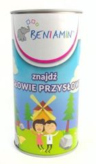 Beniamin, znajdź w głowie przysłowia, tuba, gra pamięciowa