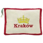 Beppe, Kraków, maskotka-poduszka, czerwona, 34-24 cm