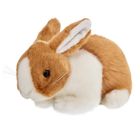Beppe, Króliczek, maskotka, brązowo-biały, 18 cm