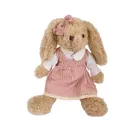 Beppe, Królik Rosalie, maskotka w czerwonej sukience, 30 cm