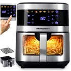 Berdsen, frytkownica beztłuszczowa, air fryer, 1700W, srebrny, 9,1l, BD-656