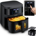 Berdsen, frytkownica beztłuszczowa, air fryer, czarny, BD-661