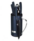 Berlinger Haus, Aquamarine, zestaw noży, 7 elementów