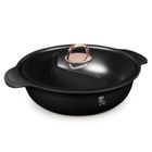 Berlinger Haus, garnek tytanowy hot pot z pokrywą, black rose, 30 cm