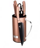 Berlinger Haus, Rose Gold, zestaw noży, 7 elementów