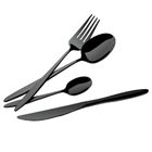 Berlinger Haus, Shiny Black, sztućce, połysk, 24 elementy