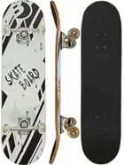 Best Sporting, Kid, Black & White, drewniana deskorolka