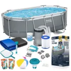 Bestway, basen ogrodowy, stelażowy, 17w1, 305-200-84 cm