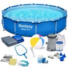Bestway, basen ogrodowy stelażowy, 366-76 cm, zestaw 15w1