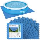 Bestway, piankowa mata pod basen, puzzle, 50-50 cm, 9 szt.