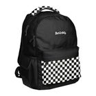 BeUniq, plecak szkolny, 2-komorowy, Szachownica