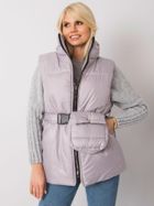 Bezrękawnik damski, szary, Ex Moda