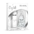 Bi-es, Crystal, zestaw woda perfumowana, 100 ml + dezodorant, 150 ml