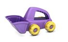 Bibio, koparka, pojazd budowlany, fioletowa