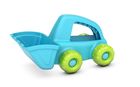 Bibio, koparka, pojazd budowlany, turkusowa