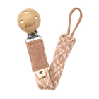 Bibs, Clip Braided, zawieszka do smoczka Blush&Ivory