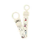 Bibs, Muminki, klips na smoczek, Ivory