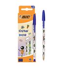 Bic, Cristal Kawaii, długopis, niebieski, 3 szt.