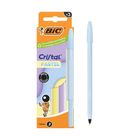 Bic, Cristal Pastel, długopis, czarny, 3 szt.