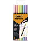 Bic, Intensity Dual Tip Pastel, pisak dwustronny, 6 szt.
