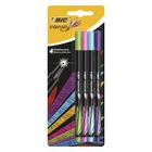Bic, Intensity Fine, cienkopisy, mix fun, 4 szt.