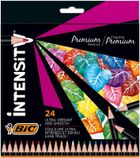 Bic, Intensity Premium, kredki ołówkowe, 24 kolory