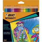 Bic, Intensity Up, kredki ołówowe trójkątne, 24 kolory