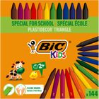Bic Kids, plastidecor triangle, zestaw piśmienniczy, 144 szt.