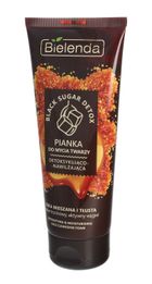 Bielenda, Black Sugar Detox, pianka do mycia twarzy, detoksykująco-nawilżająca, 175g