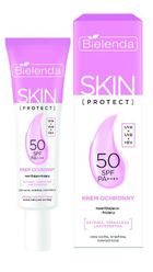 Bielenda, Skin Protect, krem ochronny SPF 50 nawilżająco-kojący, 40 ml
