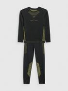 Bielizna termoaktywna chłopięca, czarna, 4F