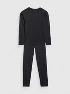 Bielizna termoaktywna chłopięca, czarna, 4F