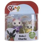 Bing, Charlie i Coco, zestaw figurek, 2 szt.