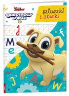 Bingo i Rolly w akcji. Szlaczki i literki
