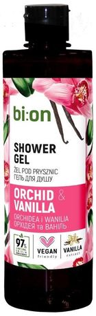 Bio Naturell, kremowy żel pod prysznic, orchidea i wanilia, 473 ml